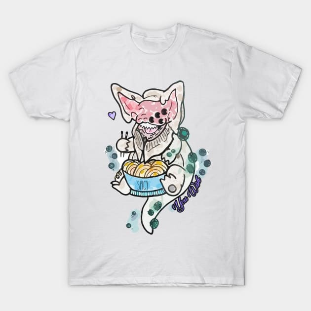 riven of a thousand noodles (color) T-Shirt by triotdesigns